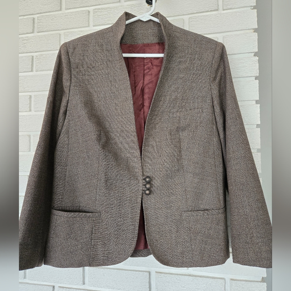 Vintage union made wool blend blazer